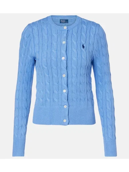 Cardigan Polo Ralph Lauren tricotate albastru