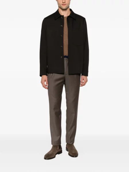 Pantaloni Drumohr cu cordon maro