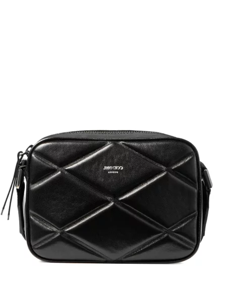 Geantă Jimmy Choo din piele negru