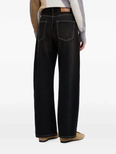 Blugi cu picior larg Benetton negru