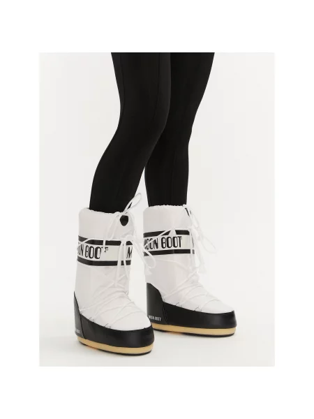 Čizme za snijeg Moon Boot Mb Icon Nylon bijela