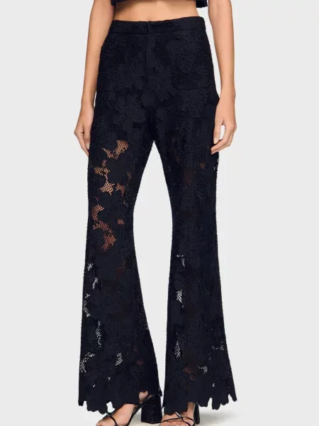 Штани Sandro чорні