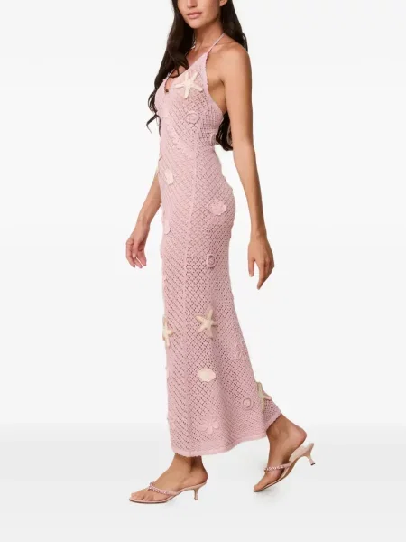 Rochie maxi Loveshackfancy roz