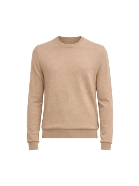 Dzianinowy sweter Michael Kors beżowy