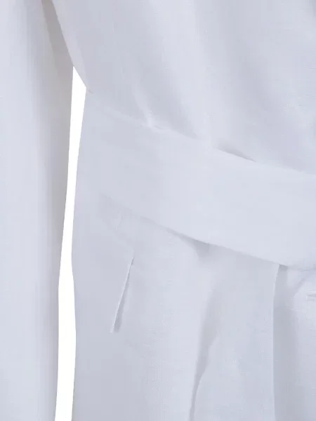 Sacou Semicouture alb