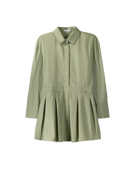 Bershka Dolga srajca kaki