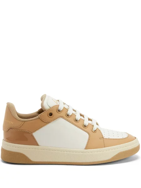 Sneakerși Giuseppe Zanotti din piele alb