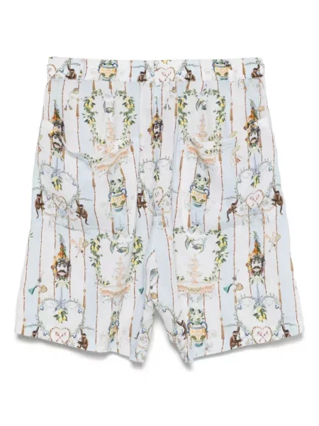 Pantaloni scurți Camilla de in albastru