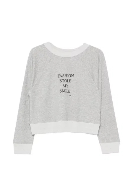 Hanorac Victoria Beckham cu imagine negru