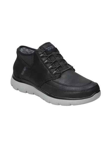 Čižmy Skechers čierna