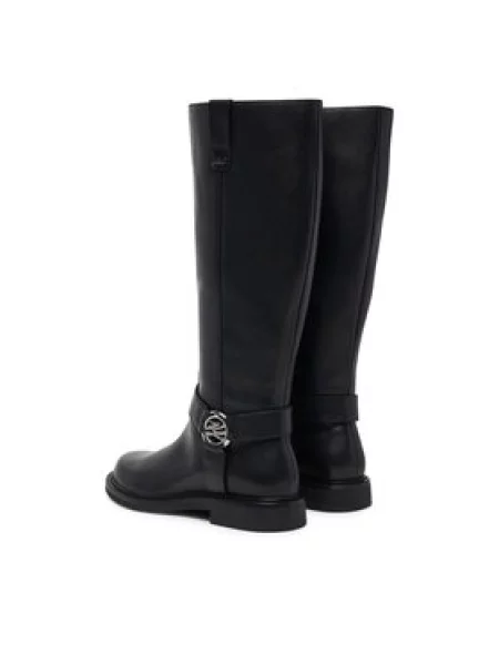 KARL LAGERFELD Csizma Sadie fekete
