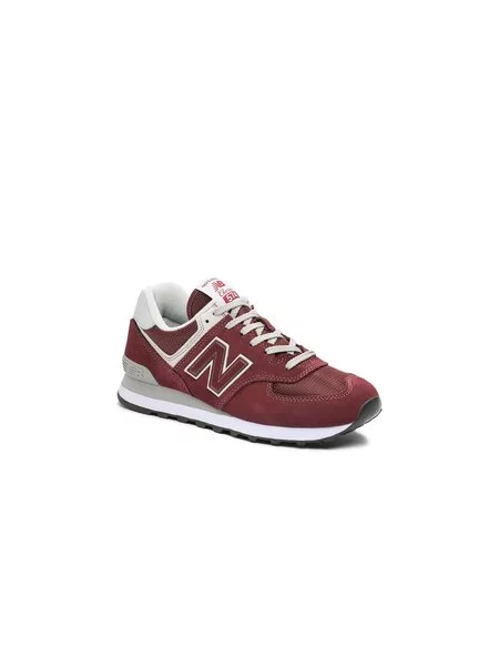 New balance Sportbačiai be auliuko pudros / rubinų raudona balta