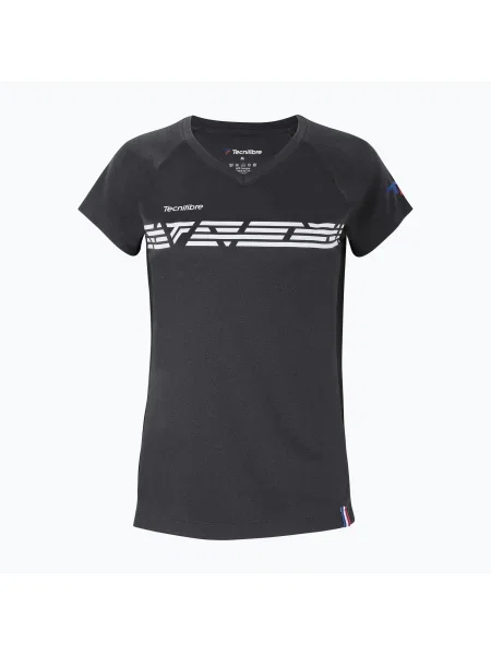 Футболка тенісна Tecnifibre Airmesh F2 чорна