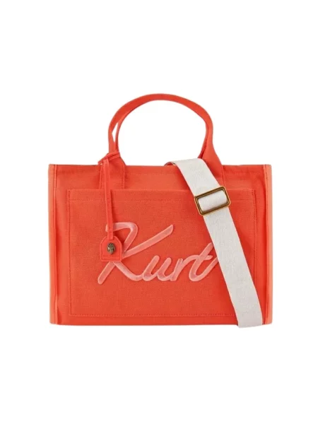 Kurt Geiger Torebka Kensington orange pomarańczowa
