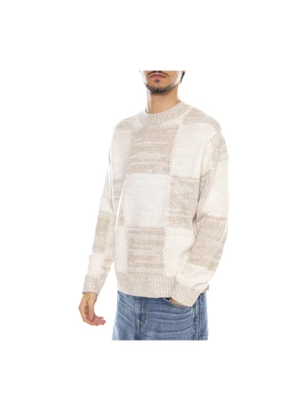 Sweter Obey wełniany szary