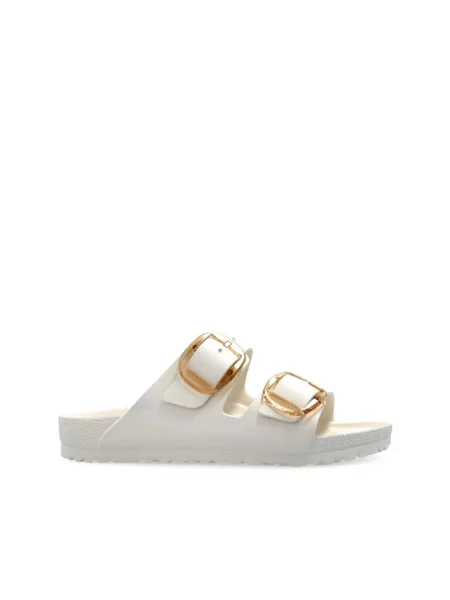 Birkenstock Arizona Big Buckle EVA Narrow Fit Kobiety Sandały Birkenstock Krem Size: 7 białe