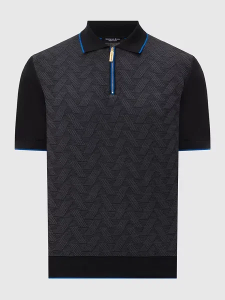 Поло Stefano Ricci черное