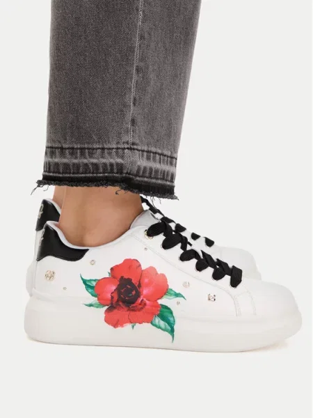 Aldo Sneakersy Love Kiss biały