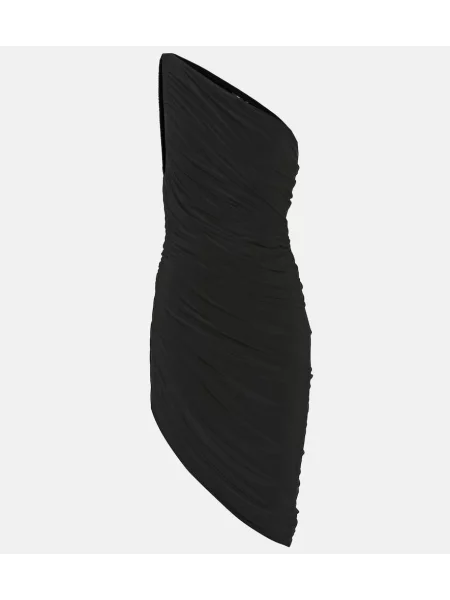 Rochie Norma Kamali din jerseu negru