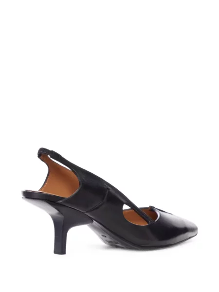Pantofi cu toc Capasa Milano din piele slingback negru