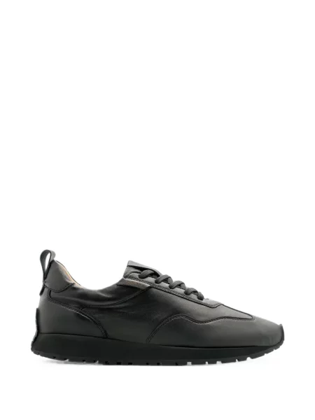 Sneakerși Lottusse din piele negru