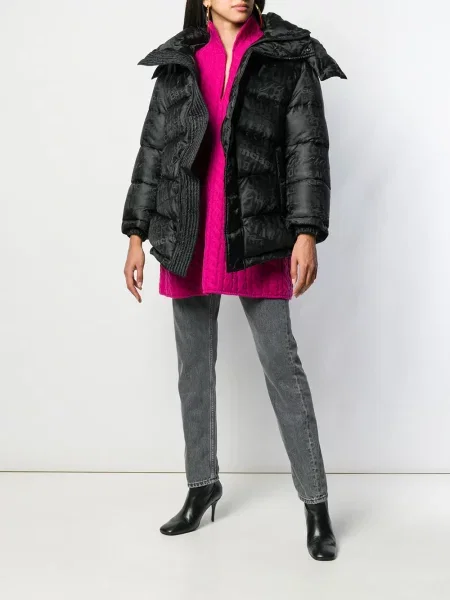 Geacă cu puf Balenciaga negru