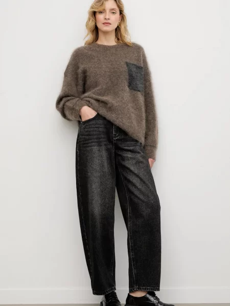 Kavbojke Answear.LAB črna