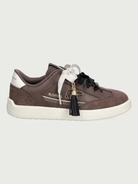 Bőr sneaker Sorel barna