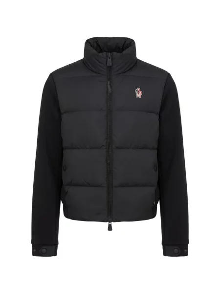 Matlasat geacă cu puf Moncler Grenoble negru