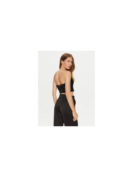 BARDOT Felső Eleni Slim Fit fekete