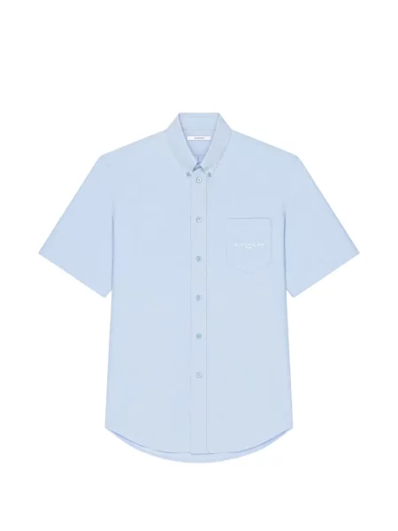 Cămașă Givenchy din jacard albastru