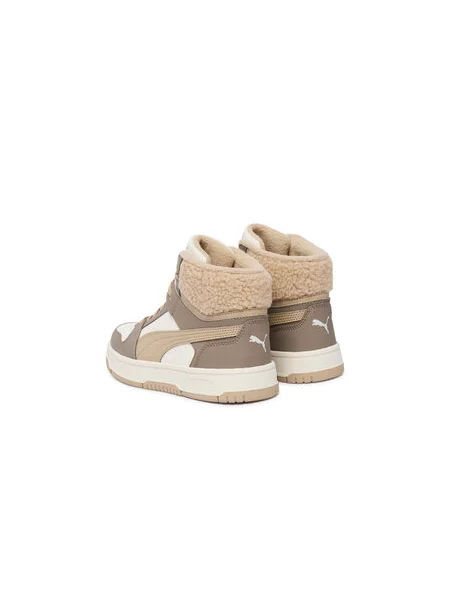 Superge Puma Rebound Slam Mid Cozy Jr 01 siva