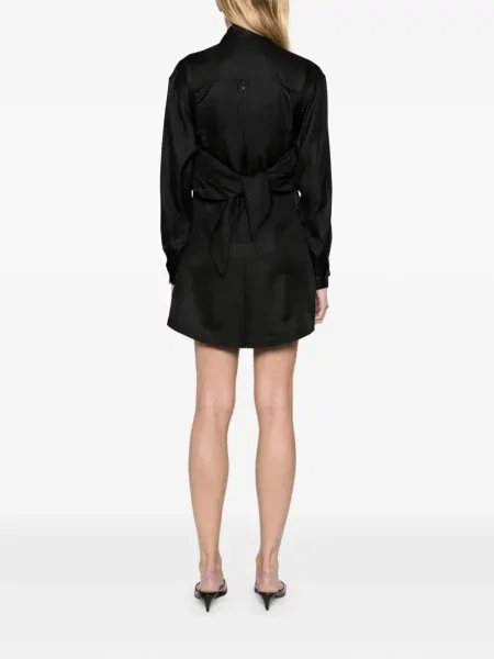 Rochie tip cămașă Alexander Wang negru