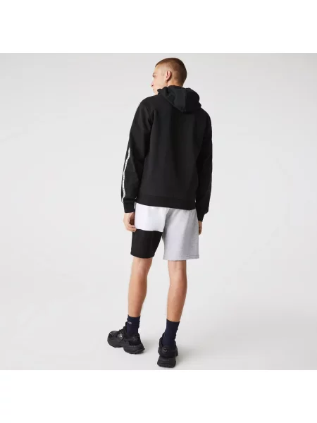 Толстовка на молнии Lacoste черная