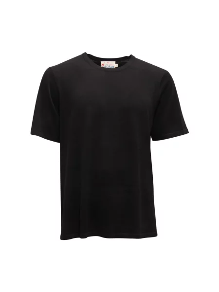 Jedwabny sweter Mc2 Saint Barth czarny