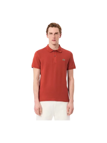 Koszulka polo Lacoste brązowa