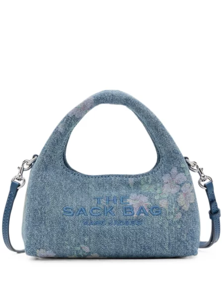 Geanta crossbody Marc Jacobs cu model floral albastru