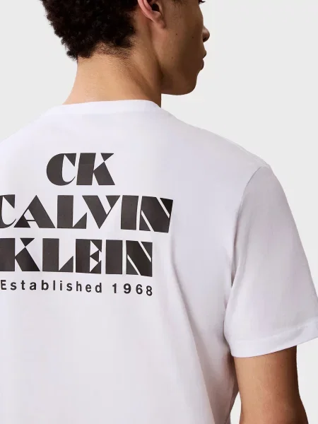 Футболка Calvin Klein Jeans біла