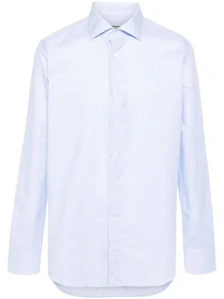 Prugasta košulja Canali plava