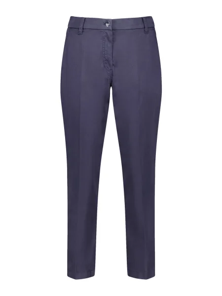 GERRY WEBER Nohavice s pukmi tmavomodrá