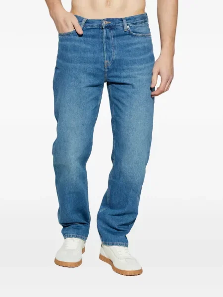 Blugi Samsøe Samsøe albastru