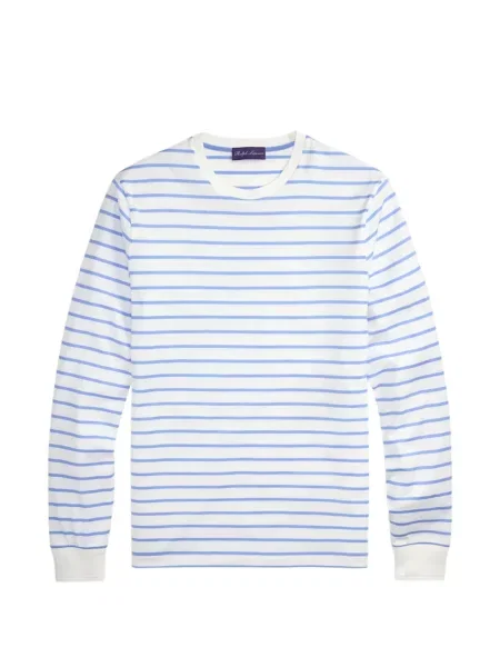 Lung tricou Ralph Lauren Purple Label alb