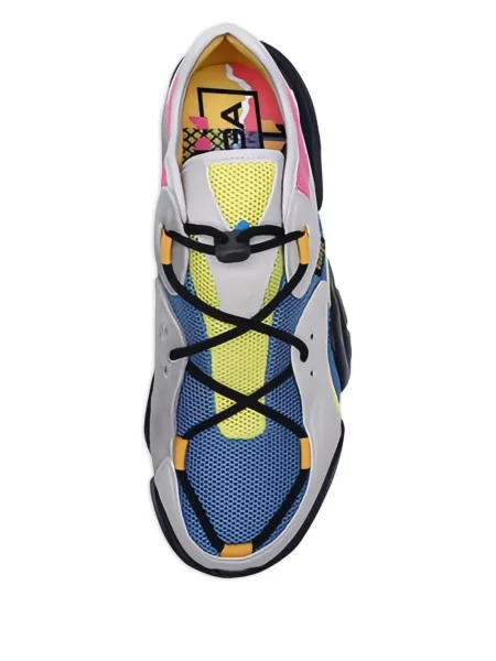 Sneakerși Reebok cu șireturi din dantelă chunky gri
