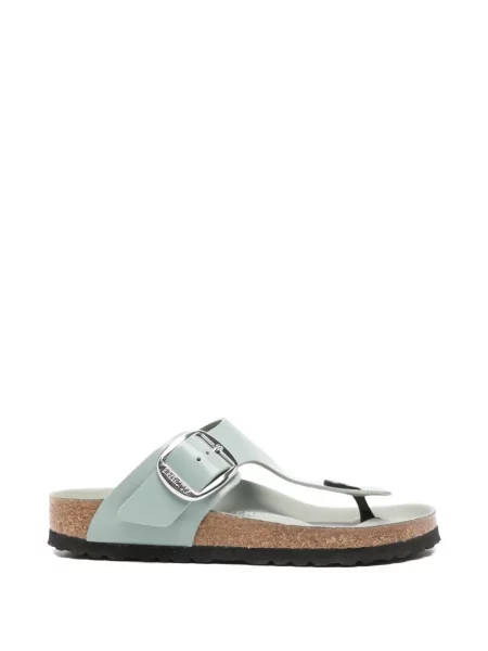 Sandale Birkenstock cu cataramă verde