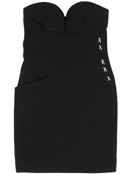 Rochie Genny plisată negru