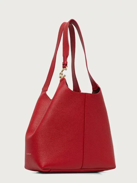 Кожаная сумка Coccinelle