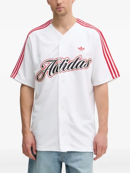 Pantaloni Adidas cu broderie cu dungi alergare negru