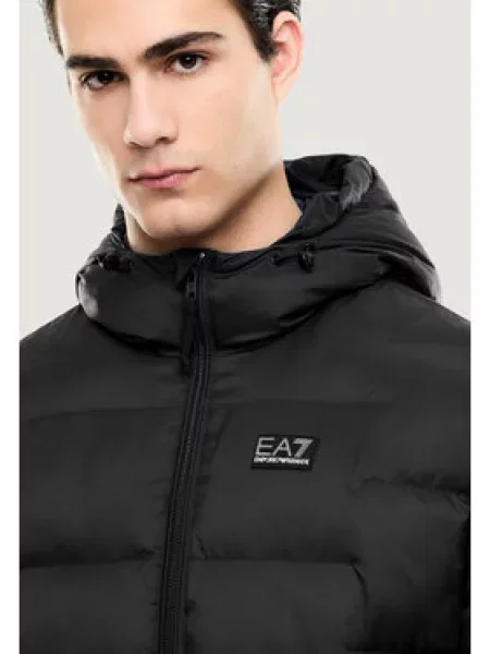 Emporio Armani Átmeneti kabát fekete