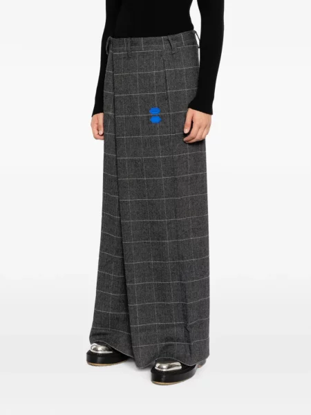 Pantaloni Off-white alb