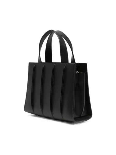 Shopperka Max Mara skórzana czarna